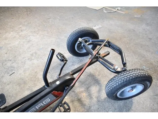 Berg bfr gocart zwart/rood onderdelen/ - afbeelding 4 van  7