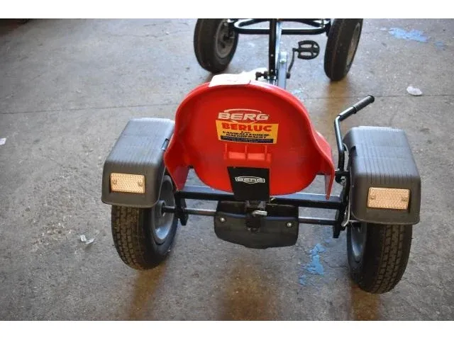 Berg bfr gocart zwart/rood - afbeelding 4 van  4