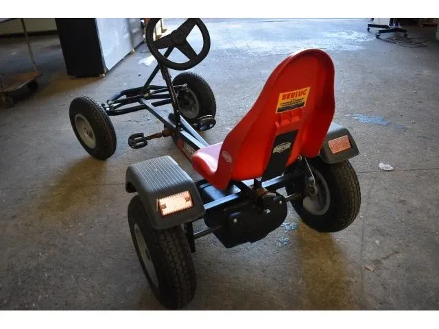 Berg bfr gocart zwart/rood - afbeelding 4 van  4