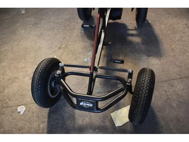 Berg bfr gocart zwart/rood - afbeelding 3 van  4