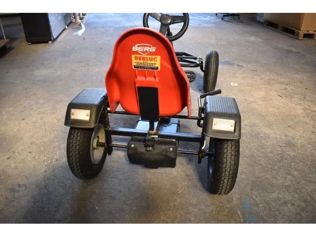 Berg bfr gocart zwart/rood - afbeelding 4 van  4