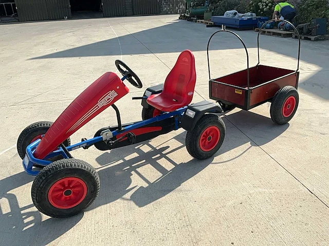 Berg go-cart met aanhangwagen - afbeelding 2 van  5