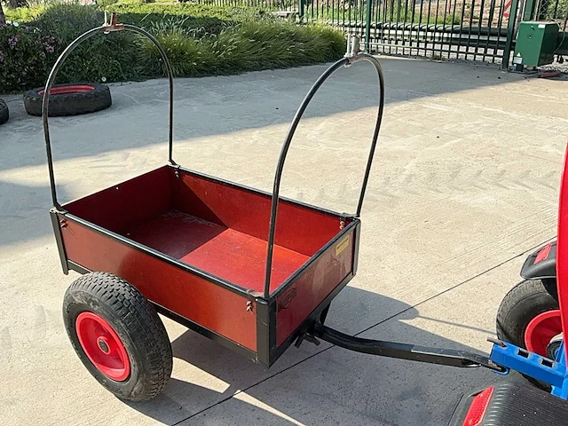 Berg go-cart met aanhangwagen - afbeelding 4 van  5