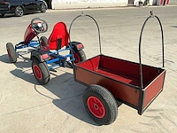 Berg go-cart met aanhangwagen - afbeelding 5 van  5