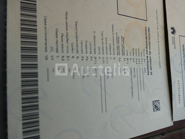 Berging vrachtwagen man man tgl (2007-969.208 km)( vin:wman15zz47y189199) - afbeelding 22 van  34