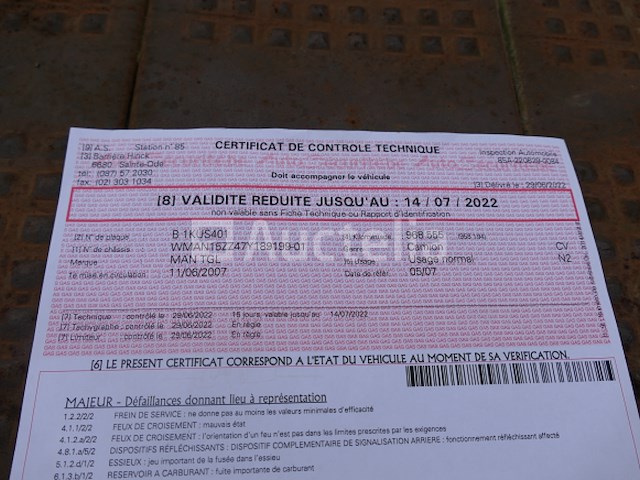 Berging vrachtwagen man man tgl (2007-969.208 km)( vin:wman15zz47y189199) - afbeelding 26 van  34