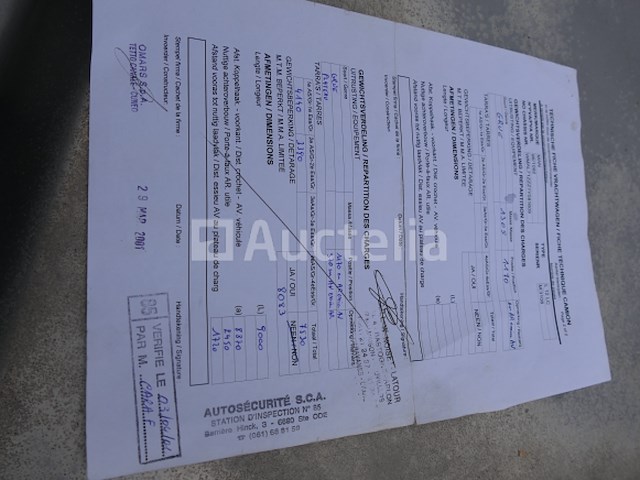 Bergingswagen man l12lc (2001-516.464 km)( vin:wmal71zzz1y081609) - afbeelding 14 van  30