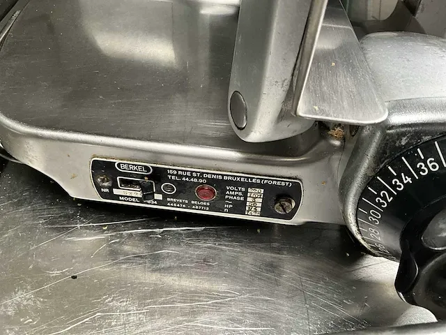 Berkel 834 snijmachine - afbeelding 4 van  5