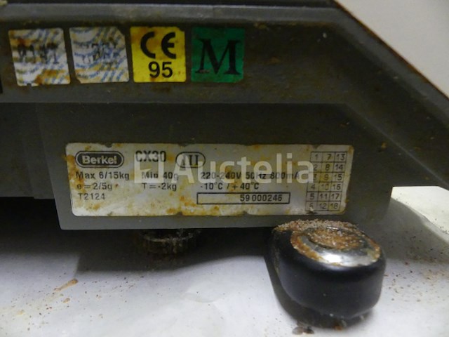 Berkel cx30 weegschaal - afbeelding 7 van  8