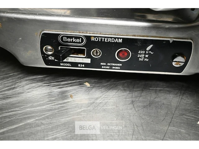 Berkel snijmachine - afbeelding 6 van  6