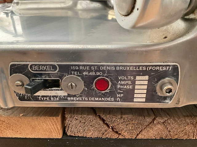 Berkel vleessnijmachine - afbeelding 2 van  2