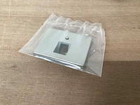 Berker k5 rvs afdekplaat rj-45 (315x) - afbeelding 2 van  3