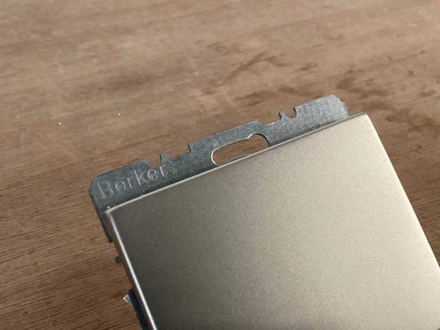 Berker k5 rvs blindplaat (82x) - afbeelding 3 van  3