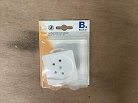 Berker m2 wandcontactdoos telefoon, wit (28x) - afbeelding 1 van  2