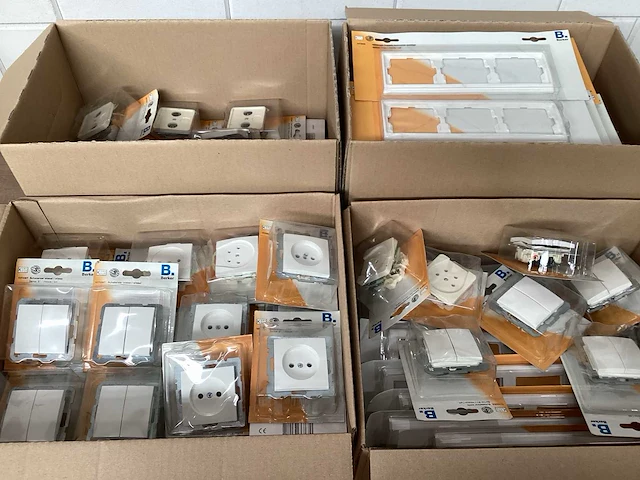 Berker mix kavel diverse schakelmateriaal - afbeelding 1 van  5