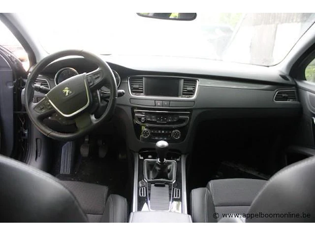 Berline peugeot 508, diesel, 1560cm³, 85kw, 1e insch 08/06/2016, vf38dbhxmgl007300, 12111km , co²-uitstoot 103g/km, euro6b, kenteken i+ii, gelijkvormigheidsattest, 2 sleutels - afbeelding 10 van  10