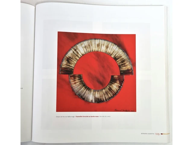 Bernard aubertin : dessin de feu sur aluminium - afbeelding 5 van  14