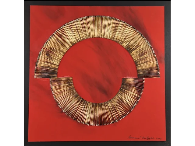 Bernard aubertin : dessin de feu sur aluminium - afbeelding 7 van  14