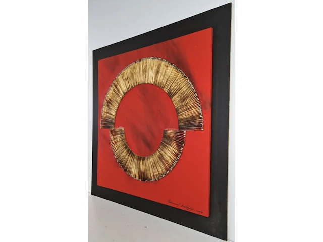Bernard aubertin : dessin de feu sur aluminium - afbeelding 8 van  14