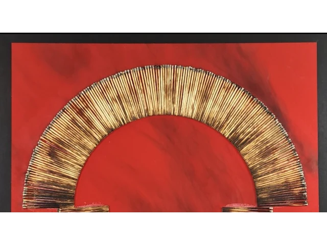 Bernard aubertin : dessin de feu sur aluminium - afbeelding 9 van  14