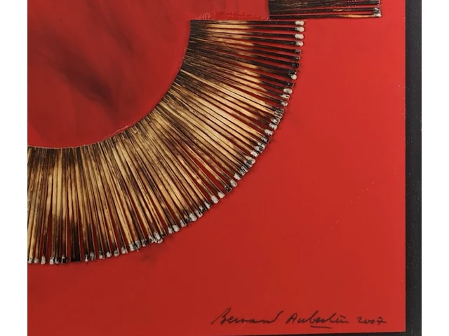 Bernard aubertin : dessin de feu sur aluminium - afbeelding 11 van  14