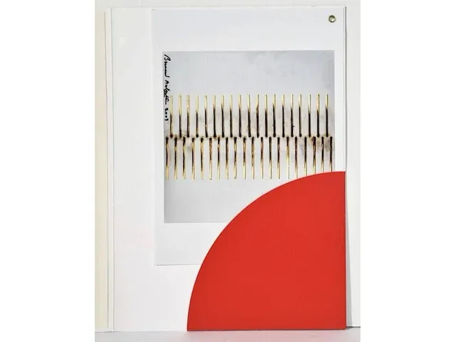 Bernard aubertin : dessin de feu sur aluminium - afbeelding 3 van  11