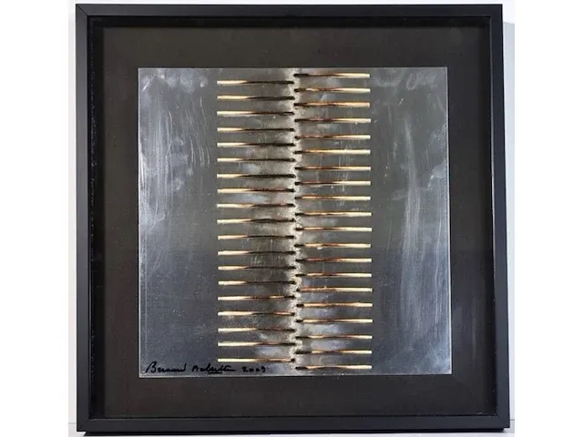 Bernard aubertin : dessin de feu sur aluminium - afbeelding 4 van  11