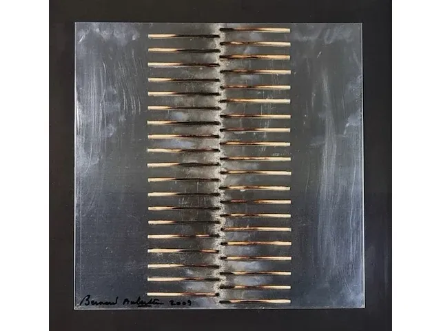 Bernard aubertin : dessin de feu sur aluminium - afbeelding 6 van  11