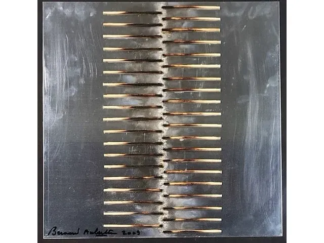 Bernard aubertin : dessin de feu sur aluminium - afbeelding 7 van  11
