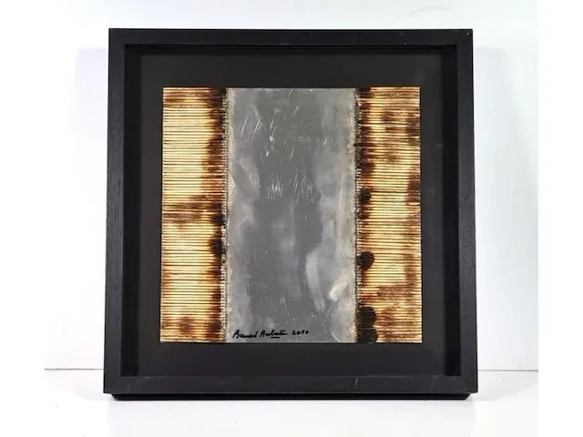Bernard aubertin : dessin de feu sur aluminium - afbeelding 1 van  14