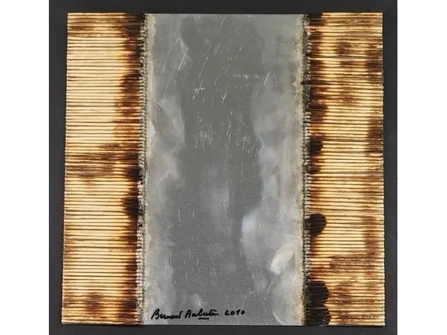 Bernard aubertin : dessin de feu sur aluminium - afbeelding 13 van  14