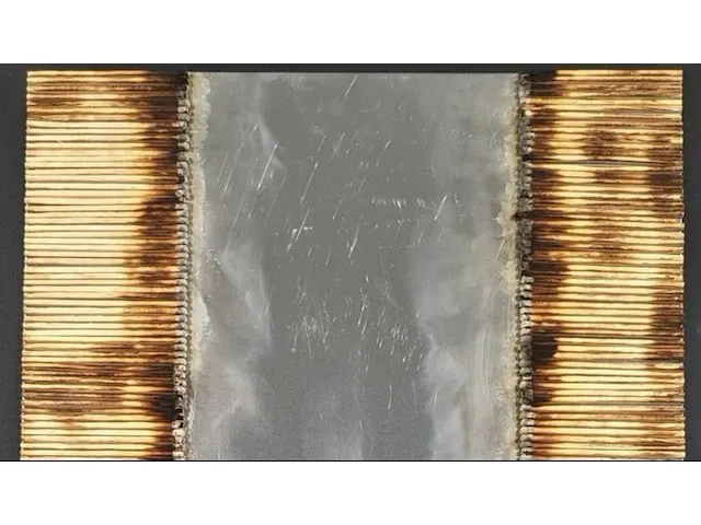 Bernard aubertin : dessin de feu sur aluminium - afbeelding 14 van  14