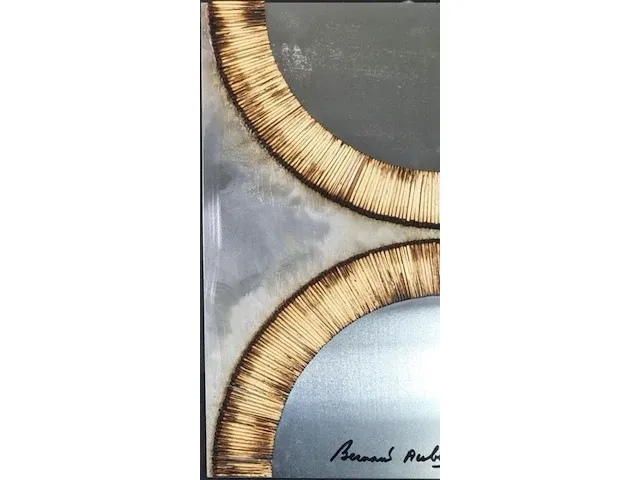 Bernard aubertin : dessin de feu sur aluminium - afbeelding 3 van  13