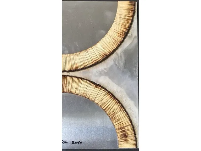 Bernard aubertin : dessin de feu sur aluminium - afbeelding 4 van  13