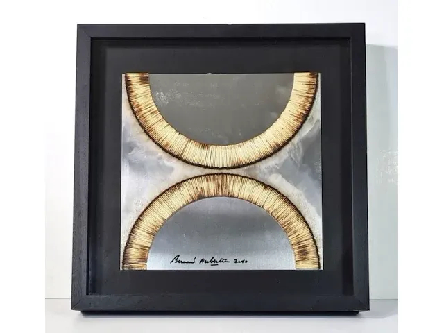 Bernard aubertin : dessin de feu sur aluminium - afbeelding 1 van  13