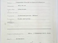 Bernard aubertin : dessin de feu sur aluminium - afbeelding 7 van  13