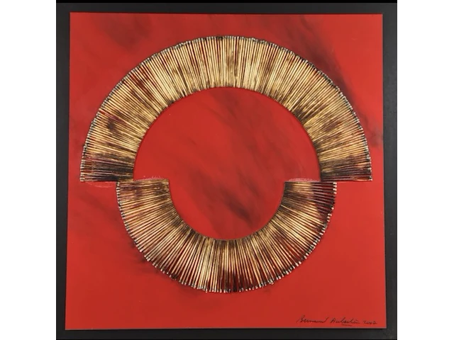 Bernard aubertin : dessin de feu sur aluminium - afbeelding 7 van  14