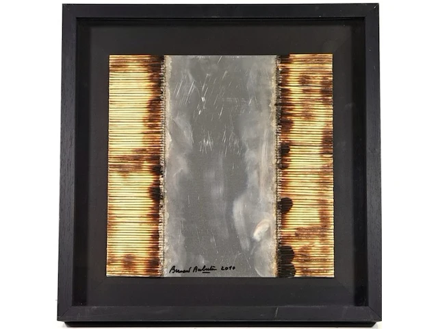 Bernard aubertin : dessin sur feu sur alluminium - afbeelding 12 van  14