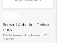 Bernard aubertin : tableau clous - afbeelding 13 van  23