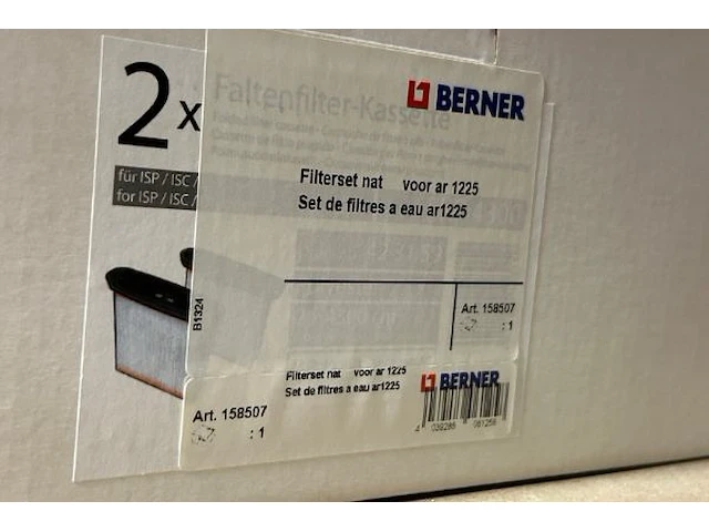 Berner 11 stofzuigzakken en 2 filters - afbeelding 3 van  4