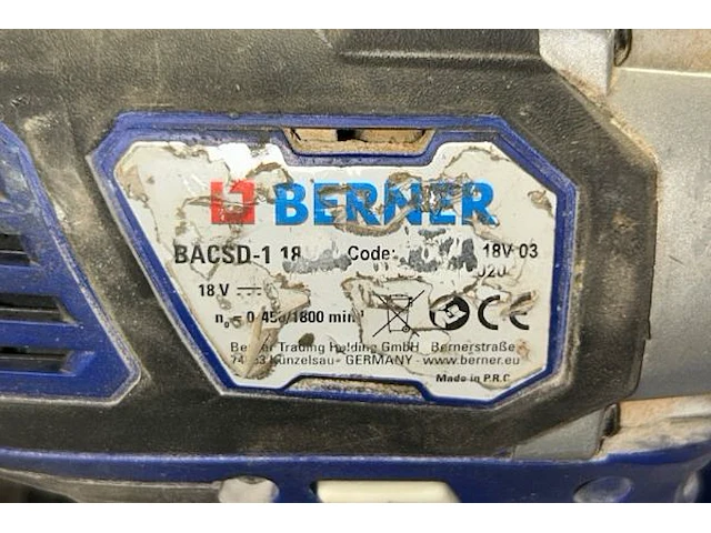 Berner boormachine - afbeelding 4 van  8