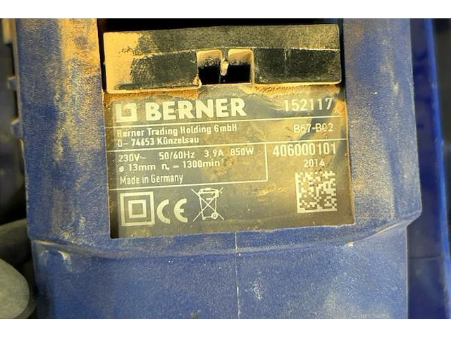 Berner boormachine - afbeelding 5 van  5