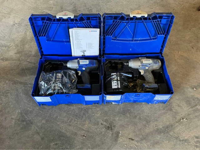 Berner slagmoersleutel 1/2 baciw 18volt overig accugereedschap (2x) - afbeelding 1 van  6