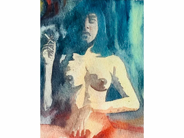 Bert post - aquarel - afbeelding 2 van  8