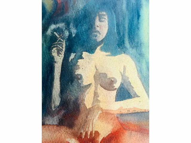 Bert post - aquarel - afbeelding 4 van  8