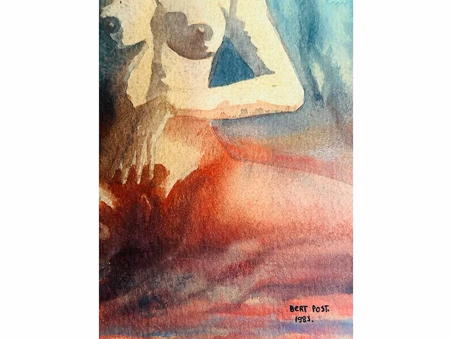 Bert post - aquarel - afbeelding 5 van  8