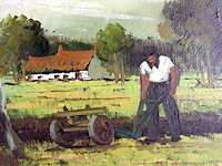 Bert van laer – boer met ploeg - afbeelding 2 van  5