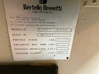 Bertello brevetti eurot 5102 paternosterkast - afbeelding 8 van  10