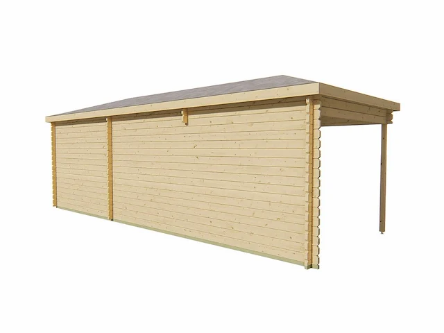 Bertil - tuinhuis 44mm 7900x3000x2920mm onbehandeld - afbeelding 3 van  5