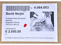 Bertil neijts - a tureen from the swan service - acryl op doek - afbeelding 7 van  15